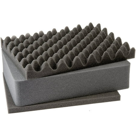Pick Pluck Foam - Pelican Case 1400 1401 Replacement Pick and Pluck Foam Inserts (3 Pieces) Handgun Camera