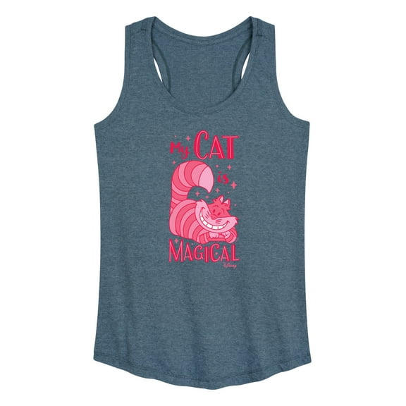 Disney Classics - Cats & Dogs - My Cat Is Magical - Women's Racerback Tank Top