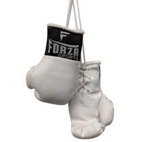 Forza Sports Mini Boxing Gloves - White