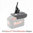 thumbnail image 4 of 18V Lithium Battery Adapter for Dyson V6 V7 V8 Series To for Makita/Dewalt/Milwaukee Converter Vacuum Cleaner ToolDC58/SV11/SV10, 4 of 12