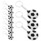 thumbnail image 2 of 30 llaveros de fútbol, llaveros de balón deportivo, llavero divertido para fiestas de cumpleaños, premios escolares, bolsas de regalo para niños., 2 of 7