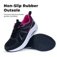 thumbnail image 6 of AiEles Women's Walking Shoes - Arch Support, Non-Slip, Shock Absorption, Breathable Mesh,Size 5.5-11, 6 of 8