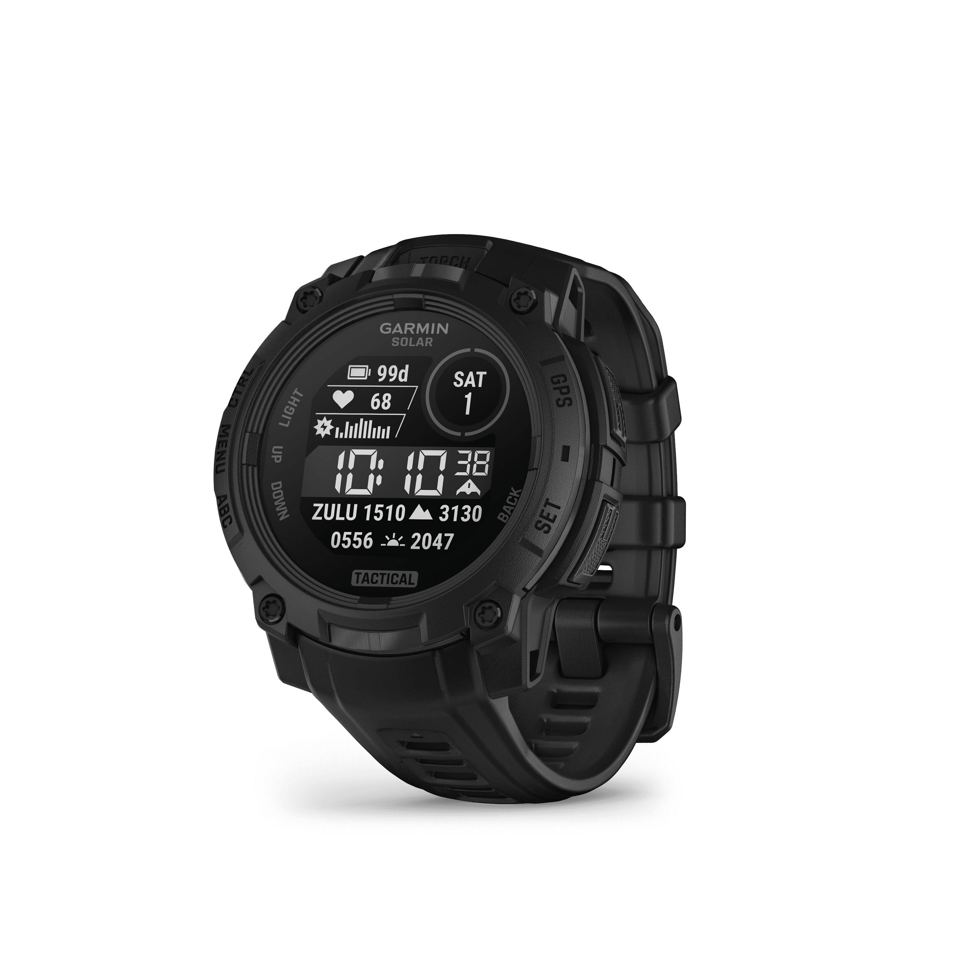 時計 GARMIN INSTINCT 3 45mm TACTICAL Garmin Instinct 3 Rugged GPS Smartwatch with AMOLED Display