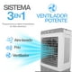 thumbnail image 3 of Enfriador De Aire Evaporativo Stuka Ventilador Cool Air 100l, 3 of 9
