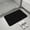 Black, variant on PiGOGI Super Absorbent Thin Bathroom Rug, Non-Slip Rubber Backing, Fast Dry Diatom Mud Floor Mat, for Shower
