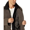 thumbnail image 4 of Men's Single Breasted Olive 3/4 Length All Year Round Raincoat, 4 of 5