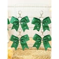 thumbnail image 3 of Lsupdaol Cheer Bow Keychain Cheer Keychain with Rhinestones Cheerleader Keyrings for Teen Cheerleading Sports Accessory, 3 of 7