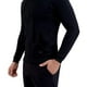 thumbnail image 4 of Sudadera Deportiva para Hombre Everlast con Capucha y Cierre Talla Grande Negro, 4 of 4