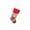 Red, variant on 18.5-inch Personalized Christmas Stocking - Snowman Design - Embroidered Name, Traditional Red and Green, Family Holiday Decoration