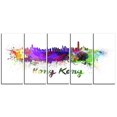 thumbnail image 1 of Design Art Hong Kong Skyline Canvas Print, 1 of 3