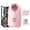 Pink - Flagship Model, variant on 2-in-1 Facial Beauty Device, combines facial steamer and blackhead remover. Moisturizes dry skin for home SPA, suitable for facial and nose care. Unisex design, ideal Mother's Day and birthday gifts.