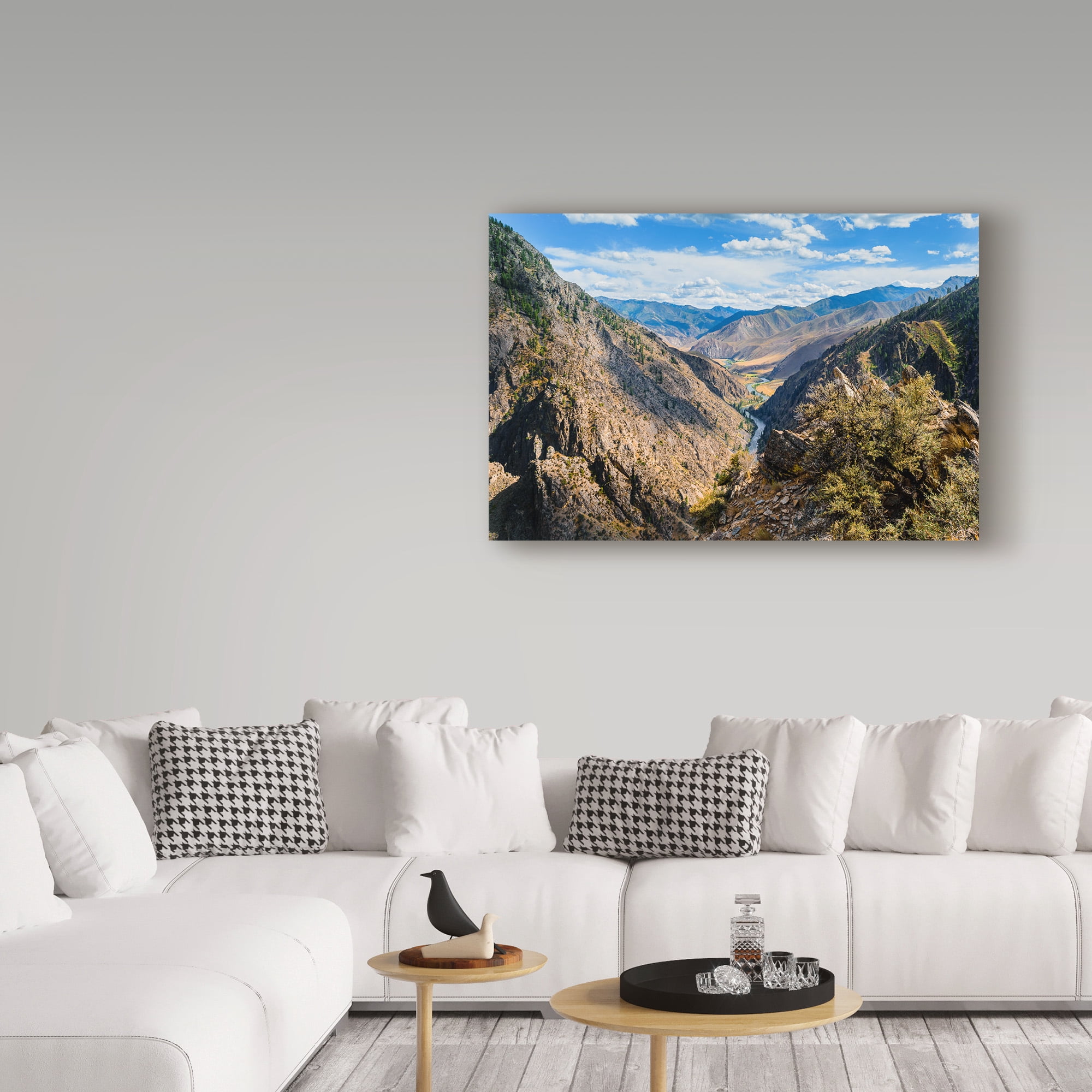 Trademark Fine Art 'Idaho River Valley' Canvas Art by Brenda Petrella Photography Llc