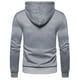 thumbnail image 4 of Gibobby Sudadera hombre Sudadera Hombre con Capucha De Calidad con Cierre(Gris,G), 4 of 4