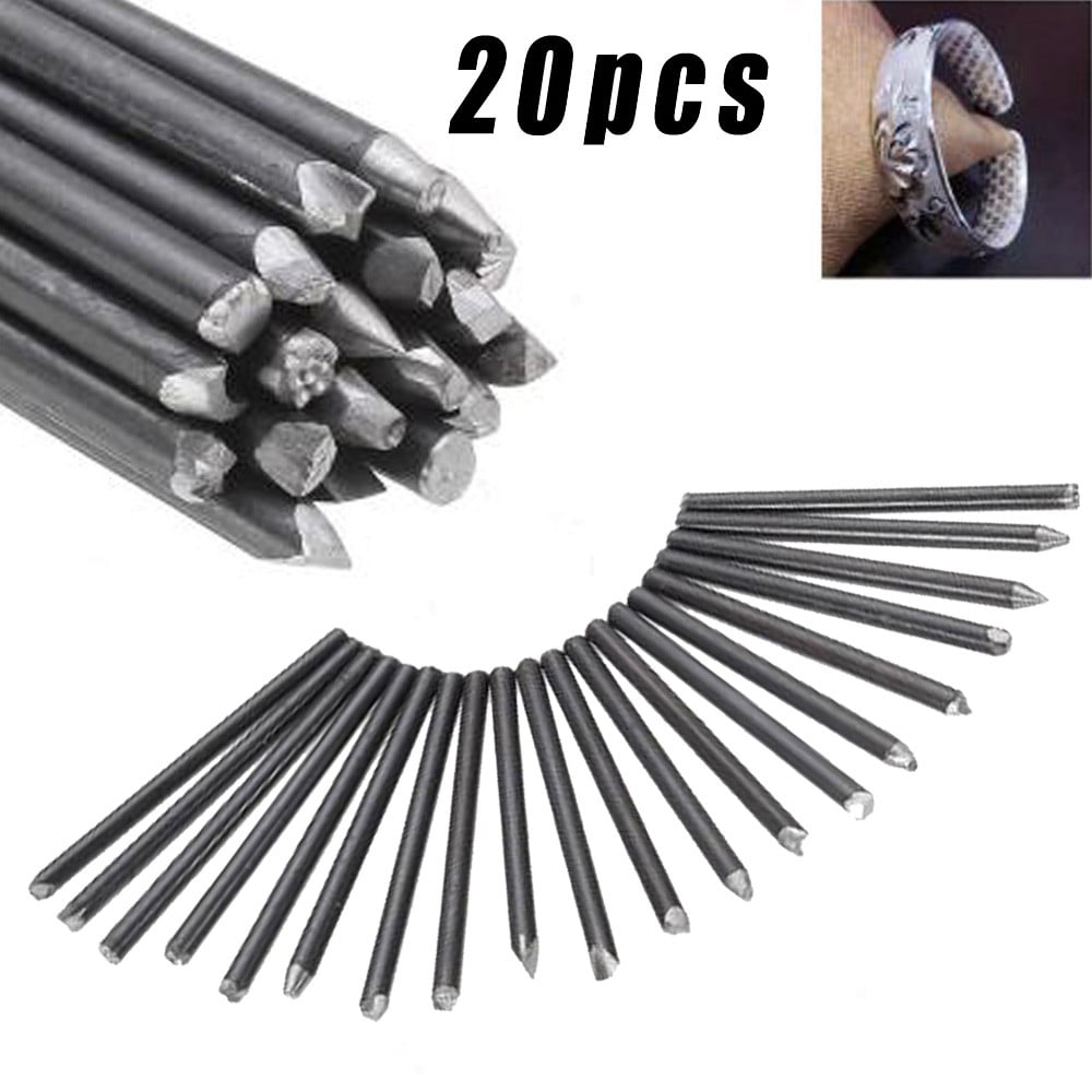 20pcs/set Steel Punch Stamps For Metal Jewelry Engraving Carving Design Tools 