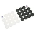 thumbnail image 4 of Juego de piezas de fichas de Backgammon de plástico negro y blanco de 22mm, juguete para niños, 4 of 5