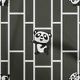 thumbnail image 1 of oneOone Cotton Cambric Gray Fabric Panda Animal Sewing Craft Projects Fabric Prints By Yard 56 Inch Wide, 1 of 4