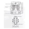 thumbnail image 3 of PP Plastic Pumps Air Operated Double Diaphragm Pump For Chemical Chocolate Honey ,Durable Construction, 3 of 6