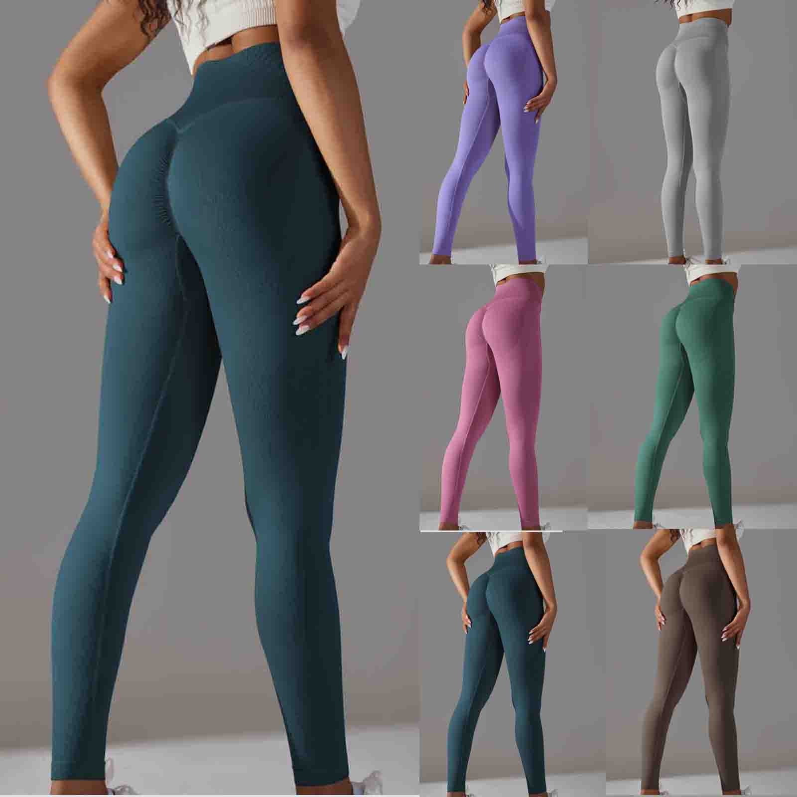 Pantalon de sport,Leggings de gymnastique extensibles sans couture pour