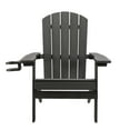 thumbnail image 2 of Tranquilo Depot Chaise Adirondack Pliante Gris Foncé, 2 of 12
