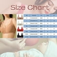 thumbnail image 4 of asddcavvf Bras for Women Women's Plus Size Wireless Bra with Front Closure Seamless Back Comfortable, 4 of 5