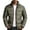 Army Green, variant on Mens Winter Coats Men Lightweight Winter Warm Plus Size Coat Slim Fit Thick Coat Casual Jacket Outerwear