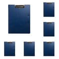 thumbnail image 1 of 6Pack A4 Foldable Clipboard with Spring Action Clamp, Punchless Design for Office, School, or Commercial Use, Strong Clips for File Folders, Bulk Pack for Letter or A4 Size Documents, 1 of 9