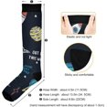 thumbnail image 3 of GZHJMY Space Compression Socks, Women Men Long Stocking (20-30mmHg), Travel Knee High Stockings for Athletic Sports,Running,Cycling,Nursing, 3 of 7