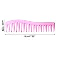 thumbnail image 4 of Vocoste Wide Tooth Hair Comb All Purpose Detangling Styling Comb Plastic Pink, 4 of 6