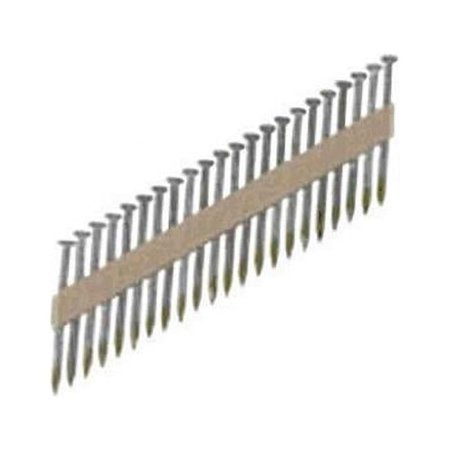 Metabo power tools 2597276 10 Gauge Smooth Shank Metal Connector Nails with Angled Strip 2.5 in. x 0.162 in. Dia. – Pack of 2000 Metabo power tools 2597276 10 Gauge Smooth Shank Metal Connector Nails with Angled Strip 2.5 in. x 0.162 in. Dia. – Pack of 2000
