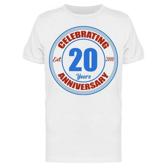 Celebrating Our 20 Years Men's T-shirt