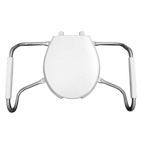 Bemis MA2100T Medical Assistance Plastic Elongated Toilet Seat, White