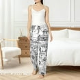 thumbnail image 4 of Fotbe Country Farm Scene Pantalones de Pijama para Mujer, Pantalones de Dormir, Pantalones Pj con Cordón y Bolsillos-XX-Large, 4 of 6