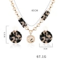 thumbnail image 3 of Boucles d'Oreilles Pendantes pour Femmes Ensemble de Bijoux avec Collier Charmant, 3 of 8