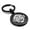 Black, variant on Stainless Steel Year of the Monkey Zodiac Round Medallion Keychain Circle Ring