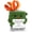 Green, variant on Emotional Dumpster Crochet Fire, Handmade Dumpster Doll with Positive Affirmations for Friends Decor Accessories Funny Gag Gifts (Orange)