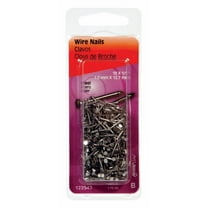Hillman 122543 Wire Nail, 1/2 in, Steel, Bright