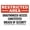 Warning Sign 1, variant on Warning Notice Traffic Sign - NO Soliciting TRESPASSING Loitering, 8"x12" Aluminum Safety Tin Sign, Workplace Sign, Property Restriction, Security Alert