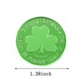 thumbnail image 5 of 36Pcs St. Patrick's Day Clover Plastic Gold Coins St. Patrick's Day Game Chips Coins Props Festival Party Supplies, 5 of 10