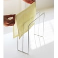 thumbnail image 4 of Yamazaki Home Dish Towel Hanger, White, Steel, Water Resistant, No Assembly, 4 of 5