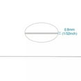 thumbnail image 3 of U8MO 500g Aluminum Wire Jewelry Beading Craft Wire 12/15/18/20 Gauge 0.8/1/1.5/2mm-Silver-1mm, 3 of 9