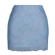 thumbnail image 4 of Faldas Para Mujer Mini Falda Nueva Moda Casual Impreso Malla Falda Cintura Alta Doble Capa Paquete Delgado Cadera Odeerbi ODB147866, 4 of 6