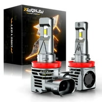 H11 H8 LED Headlight Bulb Kit Hi/ Low Beam 65W 10000LM Super Bright 6000K White