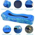 thumbnail image 4 of Inflatable Lounger Air Sofa with Unique Sun-Shade Design, Inflatable Beach Bed with Pillow, Waterproof Inflatable Couch Camping Chair Hammock for Hiking Backyard Travel Beach Park Picnics, 4 of 6