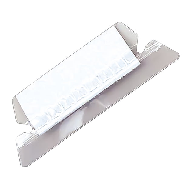 Jinetes flexibles de 5cm,Transparente, Bolsa con 25 piezas.