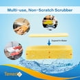 thumbnail image 3 of Large Cellulose Sponges, Kitchen Dish Sponges, 1.2" Thick Scrubbing Sponges, Non-Scratch Scrubbing for Home, Kitchenware, Bathroom, Compressed Packaging 5pcs, 3 of 5