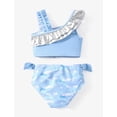 thumbnail image 2 of Traje de baño Disney Frozen Elsa con un solo hombro para niñas, 2 of 4
