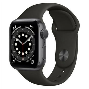 Pre-Owned - Apple Watch Series 6 GPS 40 mm Space Gray Aluminium Black Sport Band - Good