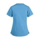 thumbnail image 5 of Top exfoliante para mujer, top exfoliante de uniforme de enfermera, ropa de trabajo profesional cómoda, top exfoliante de enfermería para tienda de Azul claro L, 5 of 8