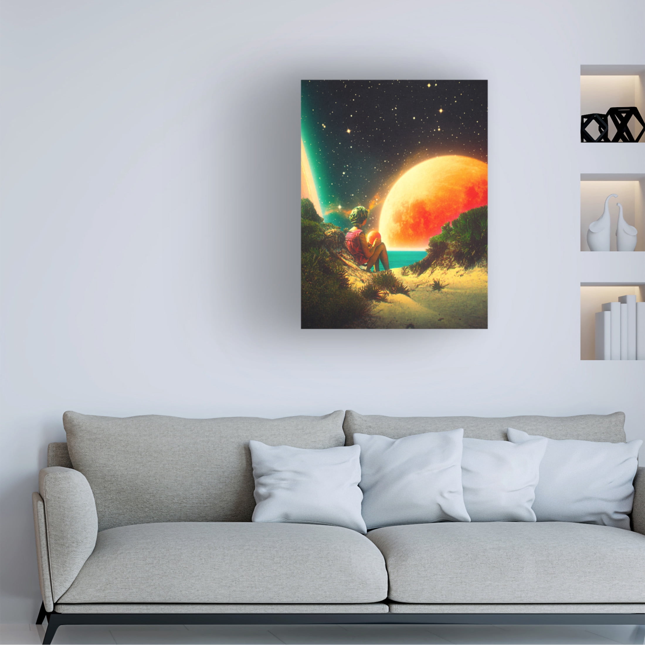 Trademark Fine Art Taudalpoi Hope Canvas Wall Art