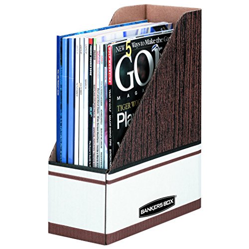 Bankers Box Magazine File Holders, Oversized Letter, 12 Pack (07224